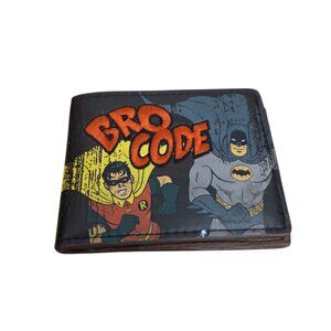 DC Comics Batman & Robin Bro Code Bifold Wallet